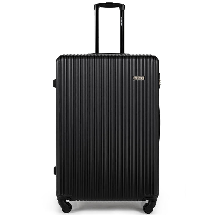 Reisekoffer Gross 76x51x29 cm 96l, aufgegebenes Gepäck, Hartschale aus ABS, Vier 360°-Spinner-Rollen