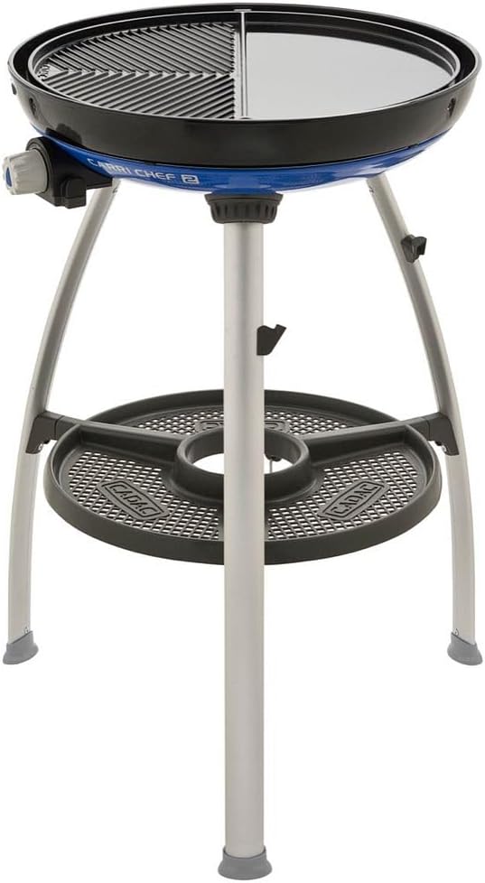 CADAC - Carri Chef 50 Grill2Braai/BBQ - 50mBar - Stahl - Alumimium - Kunststoff - Gas Barbecue. Gril