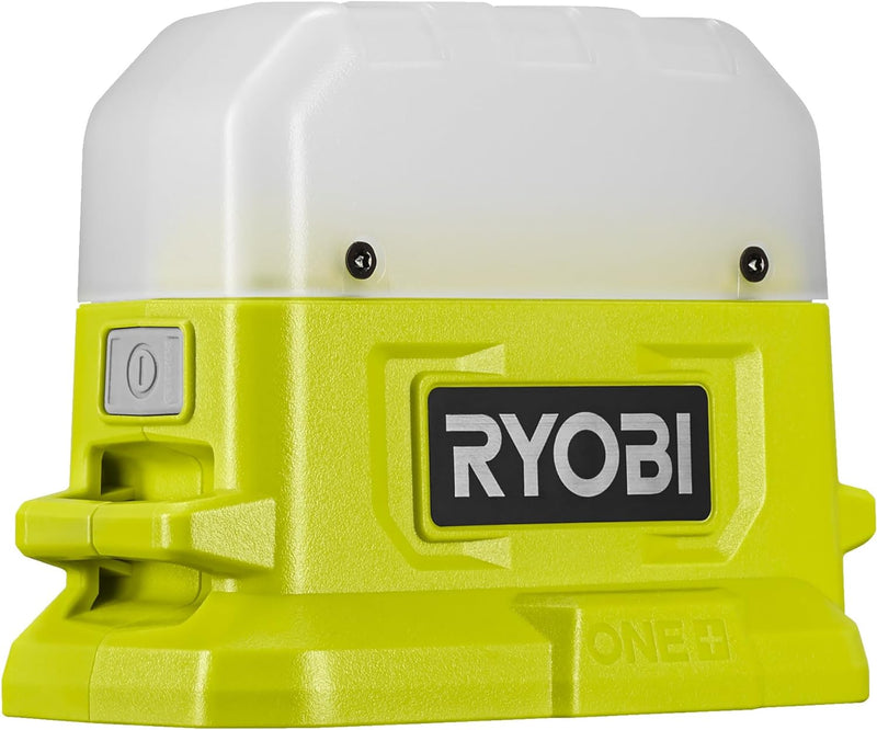 RYOBI 18 V ONE+ Akku-LED-Leuchte RLC18-0 (kompakt, Lichtstärke 3-fach verstellbar 40/200/500, ohne A