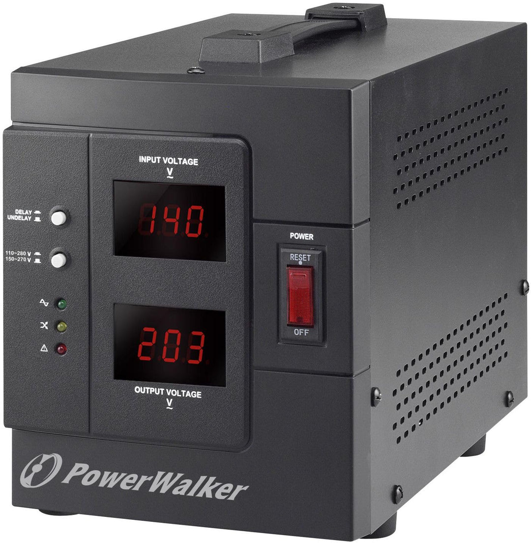 PowerWalker AVR 1500 SIV FR 1500VA/1200W, 4X CEE 7/5 (Type E), 10120313 (4X CEE 7/5 (Type E) Automat