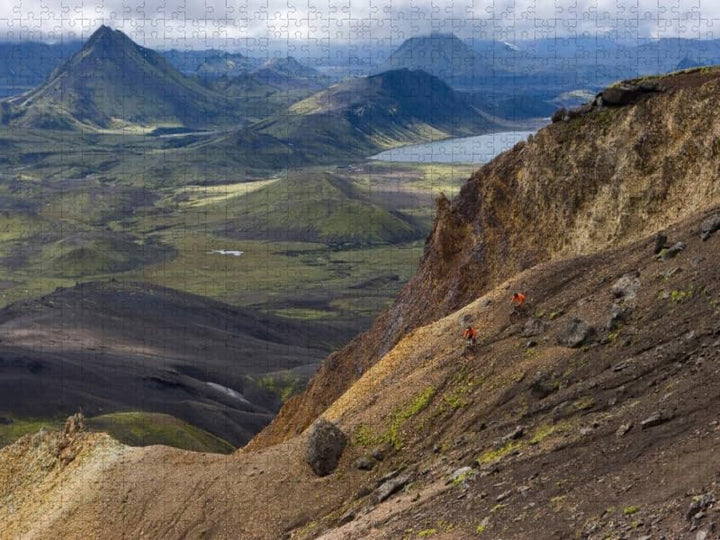 CALVENDO Puzzle Iceland 1000 Teile Lege-Grösse 64 x 48 cm Foto-Puzzle Bild von Franz Faltermaier, 10