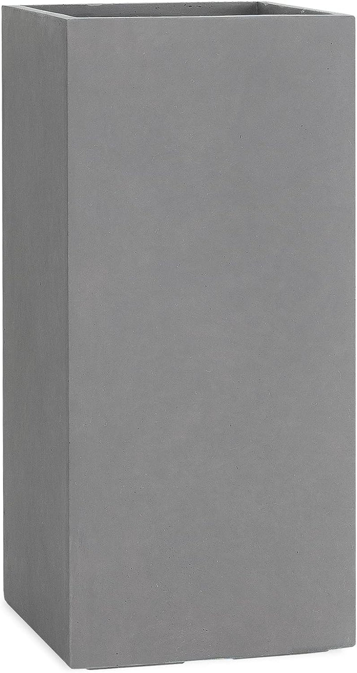 Pflanzwerk® Pflanzkübel Tower Grau 70x33x33cm *Frostbeständiger Blumenkübel* *UV-Schutz* *Qualitätsw