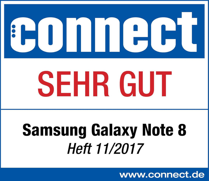 Samsung Note 8 Smartphone (16.05 cm (6,3 Zoll) Dual Edge Display, 64 GB Speicher) Deutschland Deepse