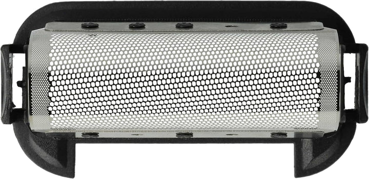 vhbw Scherfolie kompatibel mit Braun Micron 808 Elektrorasierer + Rahmen, schwarz/Silber