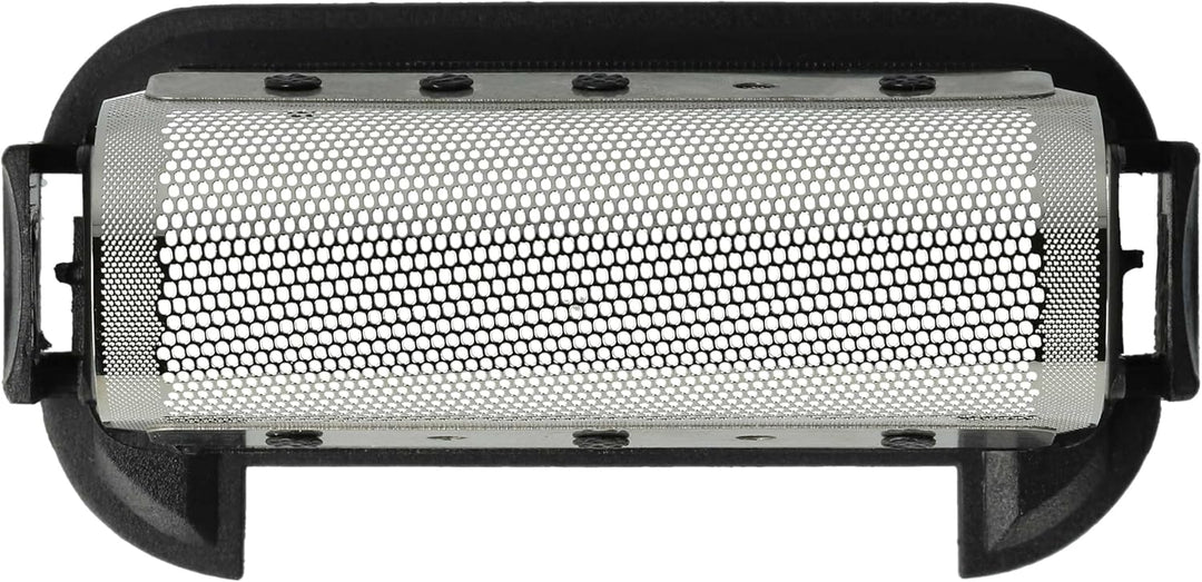vhbw 2X Scherfolie kompatibel mit Braun Plus, S, SL, 5561, 5563 Elektrorasierer + Rahmen, schwarz/Si