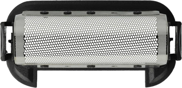 vhbw 2X Scherfolie kompatibel mit Braun Plus, S, SL, 5561, 5563 Elektrorasierer + Rahmen, schwarz/Si