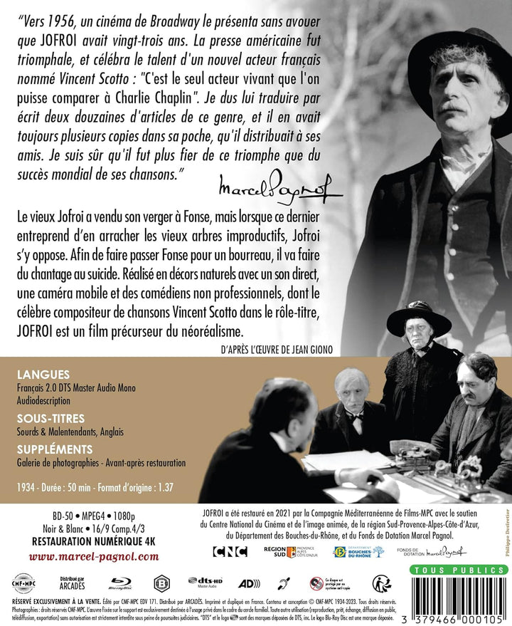 Jofroi [Blu-ray] [FR Import], Blu-ray