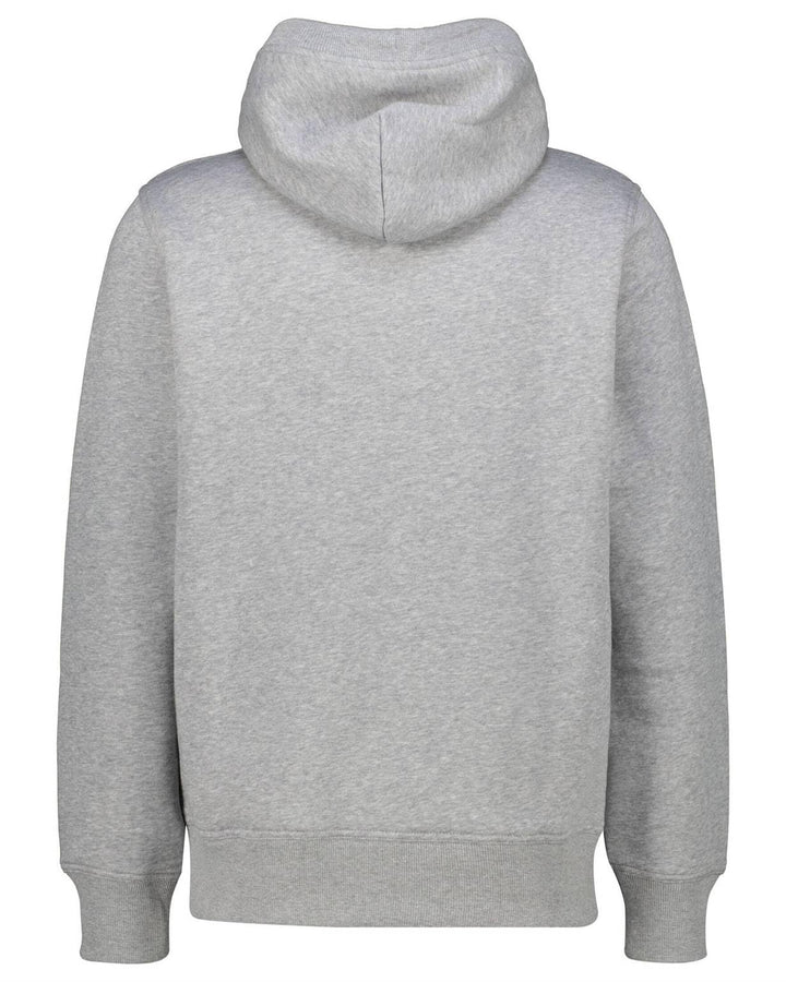 GANT Herren Reg Archive Shield Hoodie Kapuzenpullover S Grey Melange, S Grey Melange