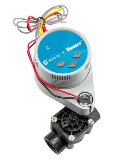 Hunter NODE-BT-100-VALVE-B Programmierer mit Batterie, Bluetooth, mit einer Station, inklusive Venti