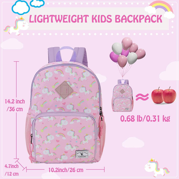 VX VONXURY Schulrucksack, Convertible Vorschule Kleinkind Jungen Bookbag Passt A4 Ordner (Blue Shark