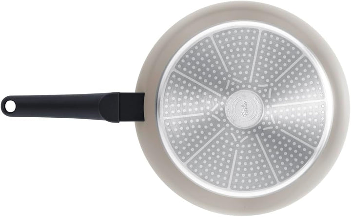 Fissler Ceratal® Evo Comfort Pfannen-Set 2-teilig (24 + 28 cm, Warmgrau) – Made in Germany, Keramikp