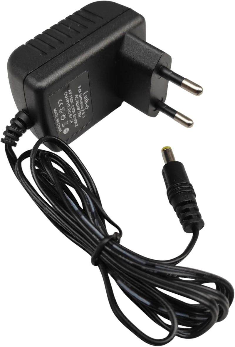 Link-e : Ersatzladegerat Netzteil Kompatibel mit SEGA Genesis Megadrive 2 Konsole