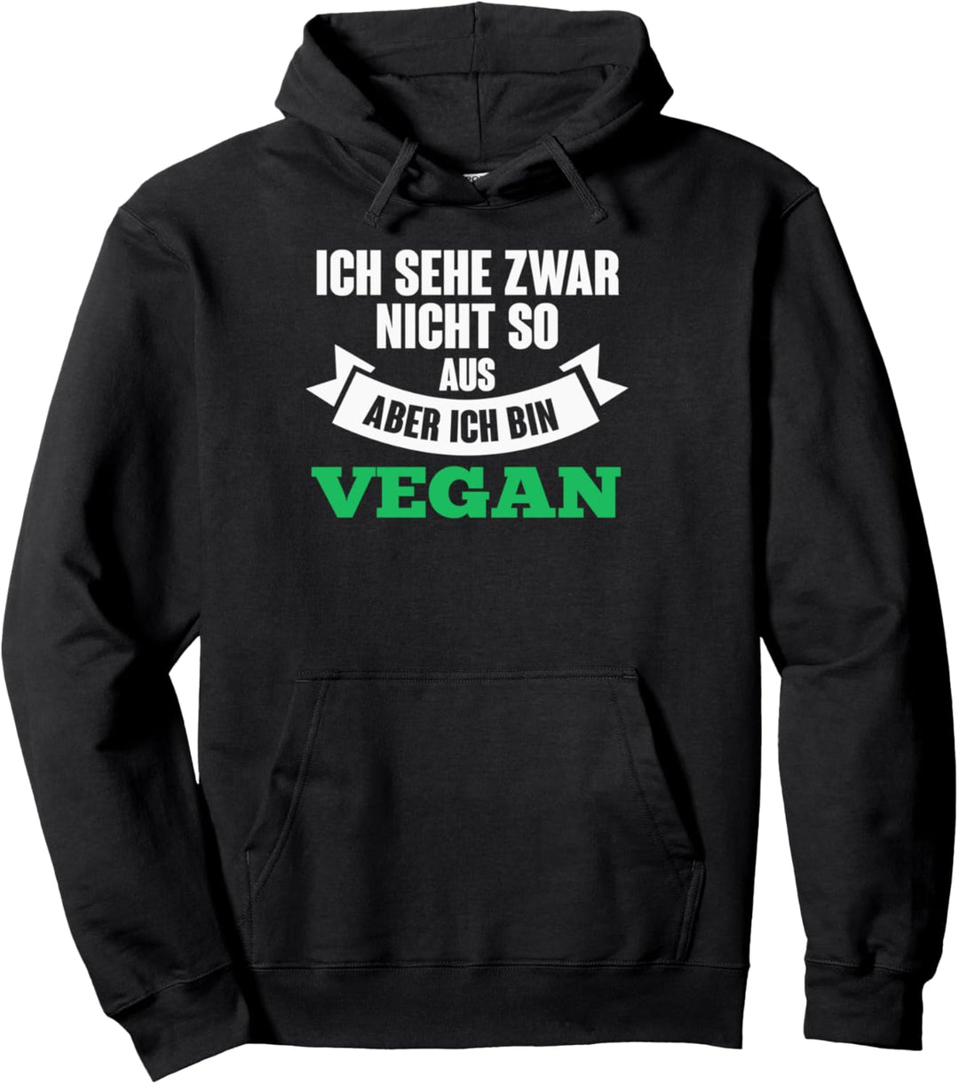 Vegan Vegetarier Veganer Pullover Hoodie