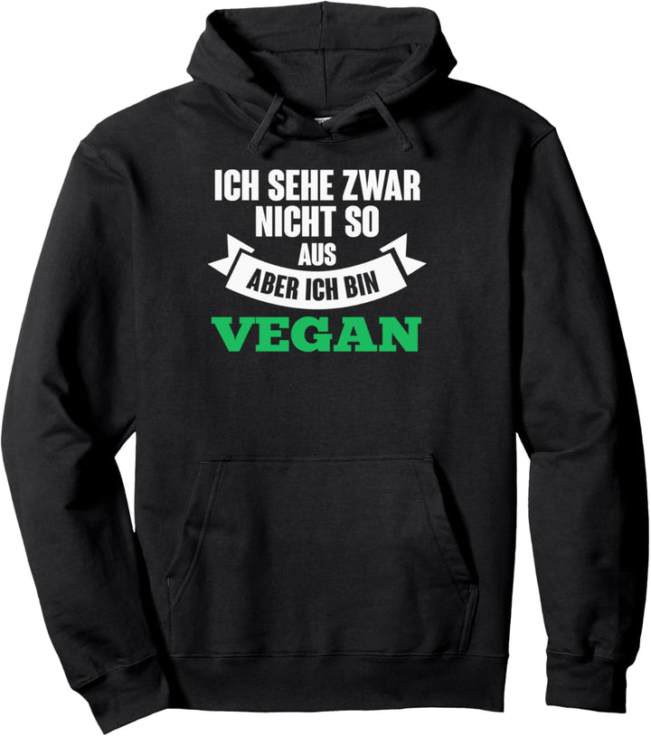 Vegan Vegetarier Veganer Pullover Hoodie