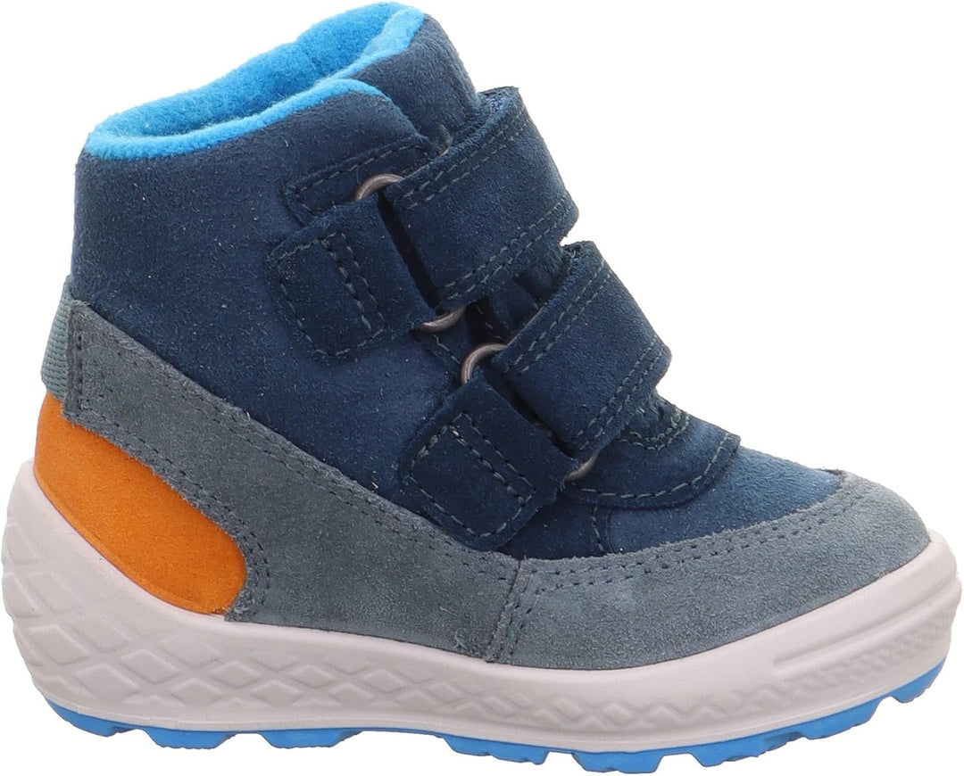 Superfit Jungen Groovy Schneestiefel 19 EU Schmal Blau 8000, 19 EU Schmal Blau 8000