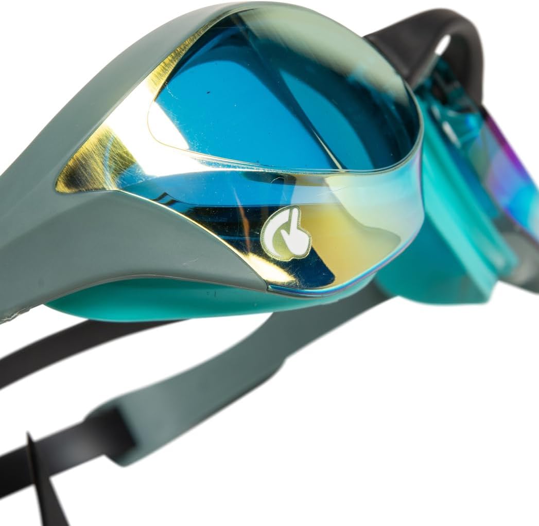 ARENA Cobra Ultra Swipe Mirror Unisex Race Schwimmbrille für Erwachsene, Taucherbrille mit Gebogenen