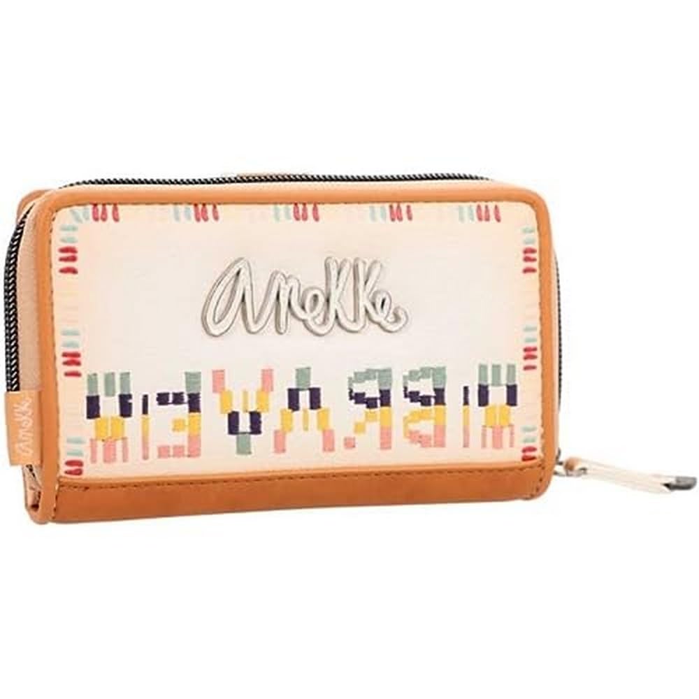 Anekke Damen Mittelgrosse Geldbörse Hardcase, bunt
