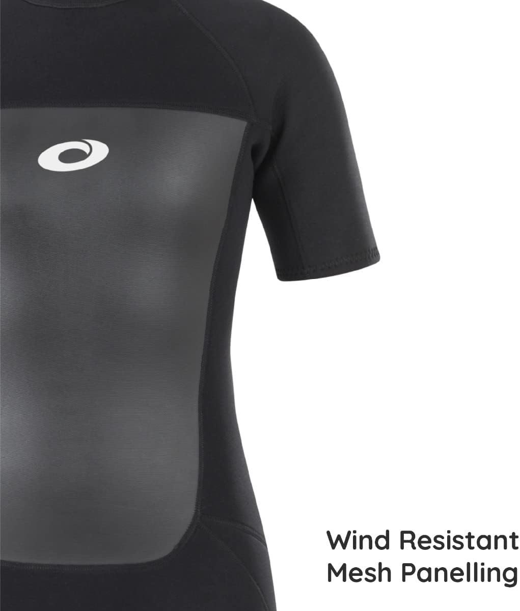 Osprey Damen Shorty 3mm Sommer Neoprenanzug Erwachsene Kurzarm Neopren Surfen Tauchen Wetsuit Origin