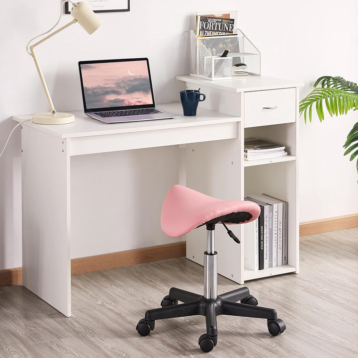 Yaheetech Sattelhocker Rollhocker Drehhocker Praxishocker Arbeitshocker Bürohocker Sitzhocker Hocker