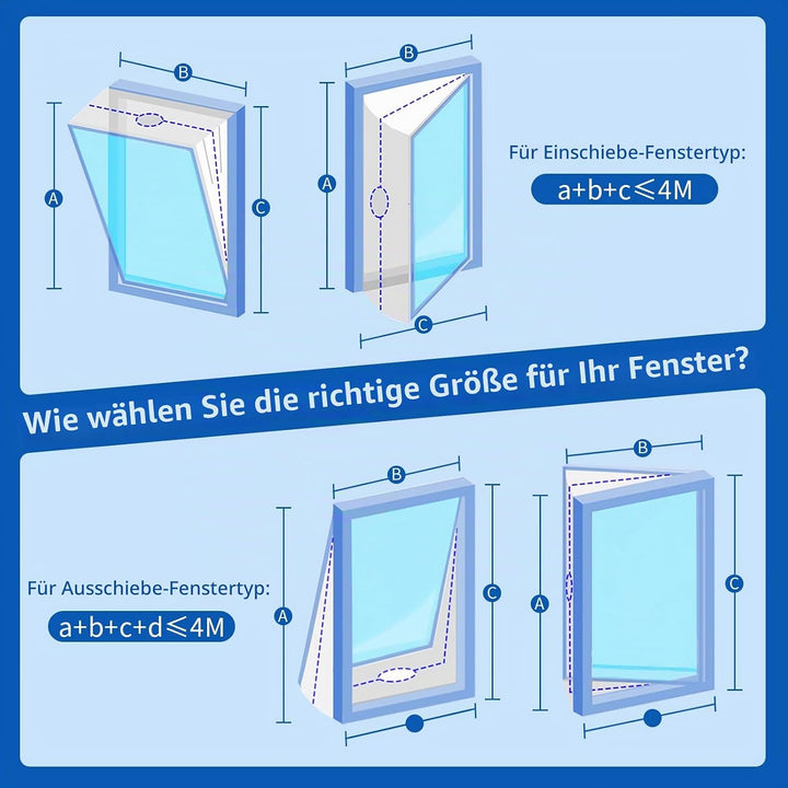 Fensterabdichtung für Mobile Klimageräte, Klimaanlage Fensterabdichtung Dachfenster 400CM, Wäschetro