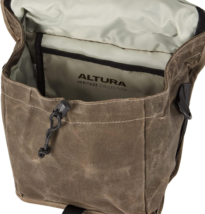 Altura Heritage Fahrrad-LENKERTASCHE Taschen und Körbe, olivgrün, 5 l