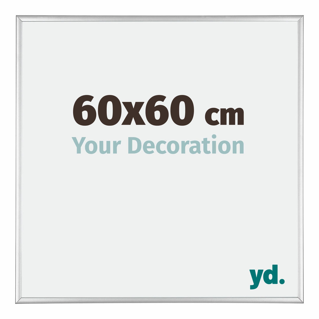 yd. Your Decoration - Bilderrahmen 60x60 cm - Bilderrahmen aus Aluminium mit Acrylglas - Antireflex