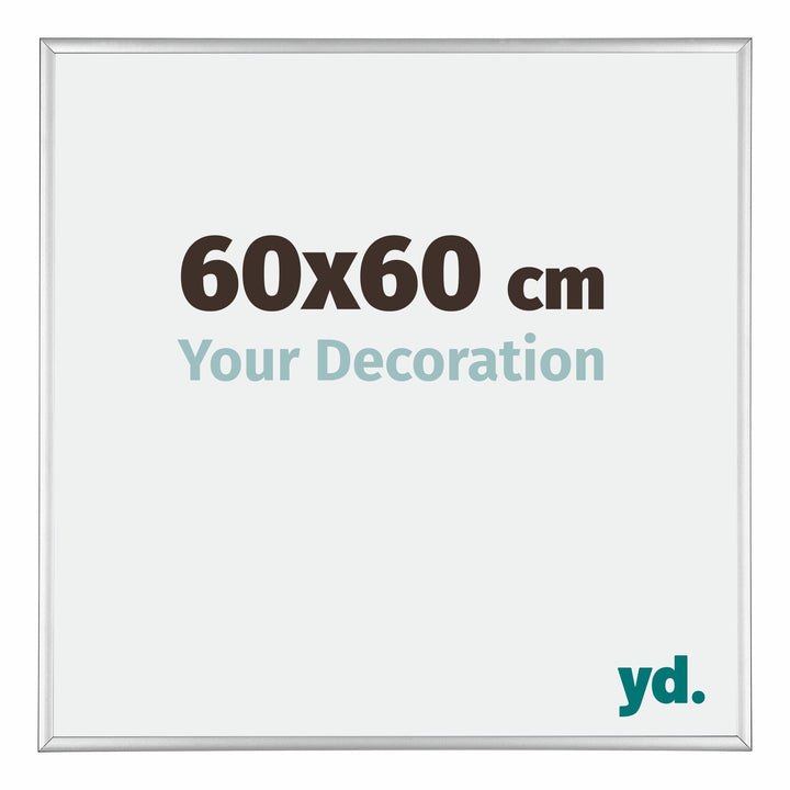yd. Your Decoration - Bilderrahmen 60x60 cm - Bilderrahmen aus Aluminium mit Acrylglas - Antireflex