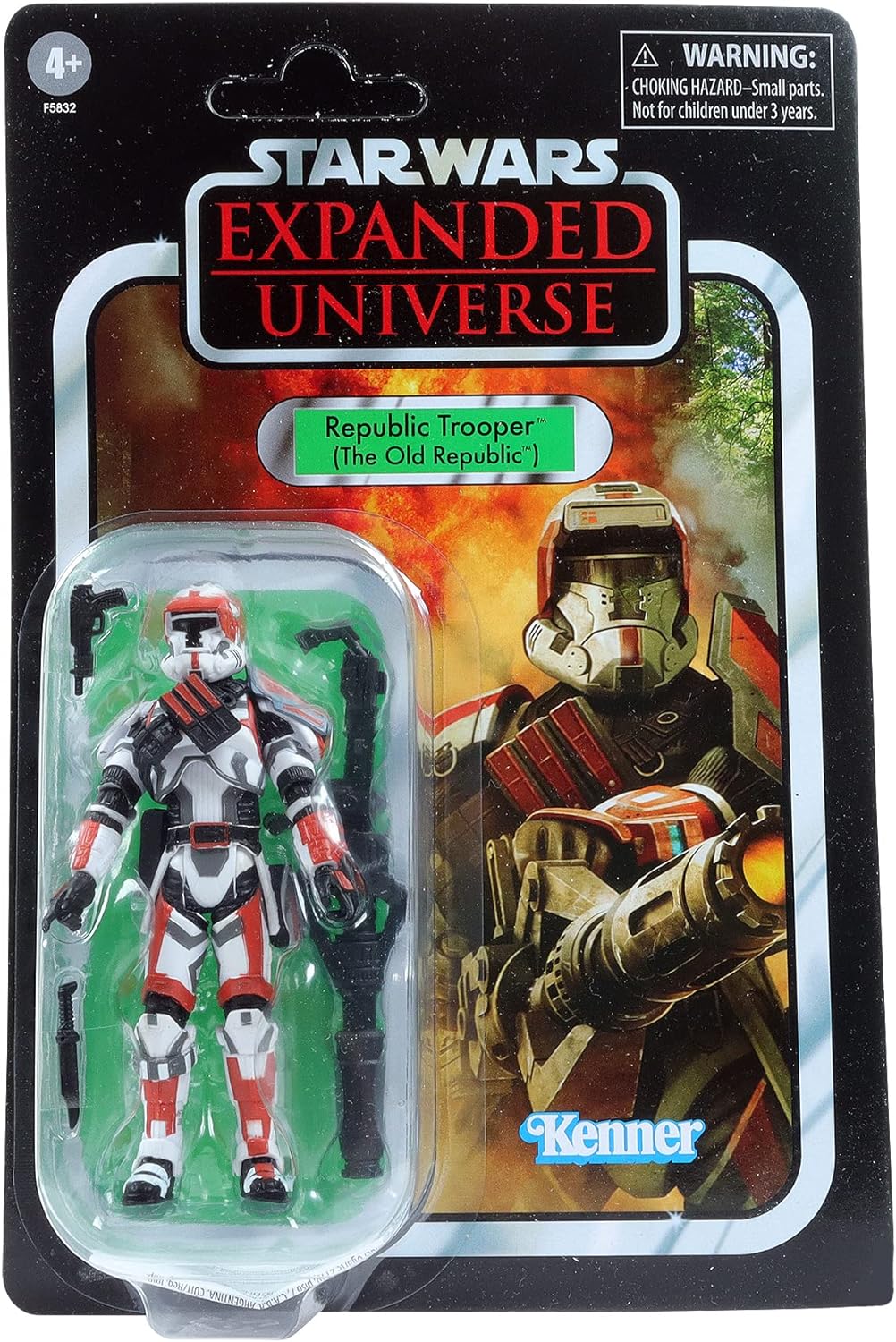 Star Wars Unisex Kinder Vintage Collection Trooper (The Old Republic), 9,5 cm grosse Actionfigur, Bu