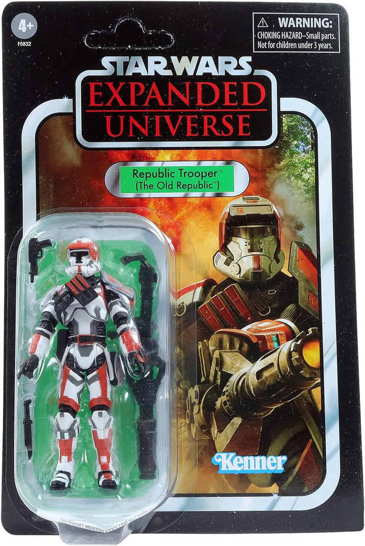 Star Wars Unisex Kinder Vintage Collection Trooper (The Old Republic), 9,5 cm grosse Actionfigur, Bu