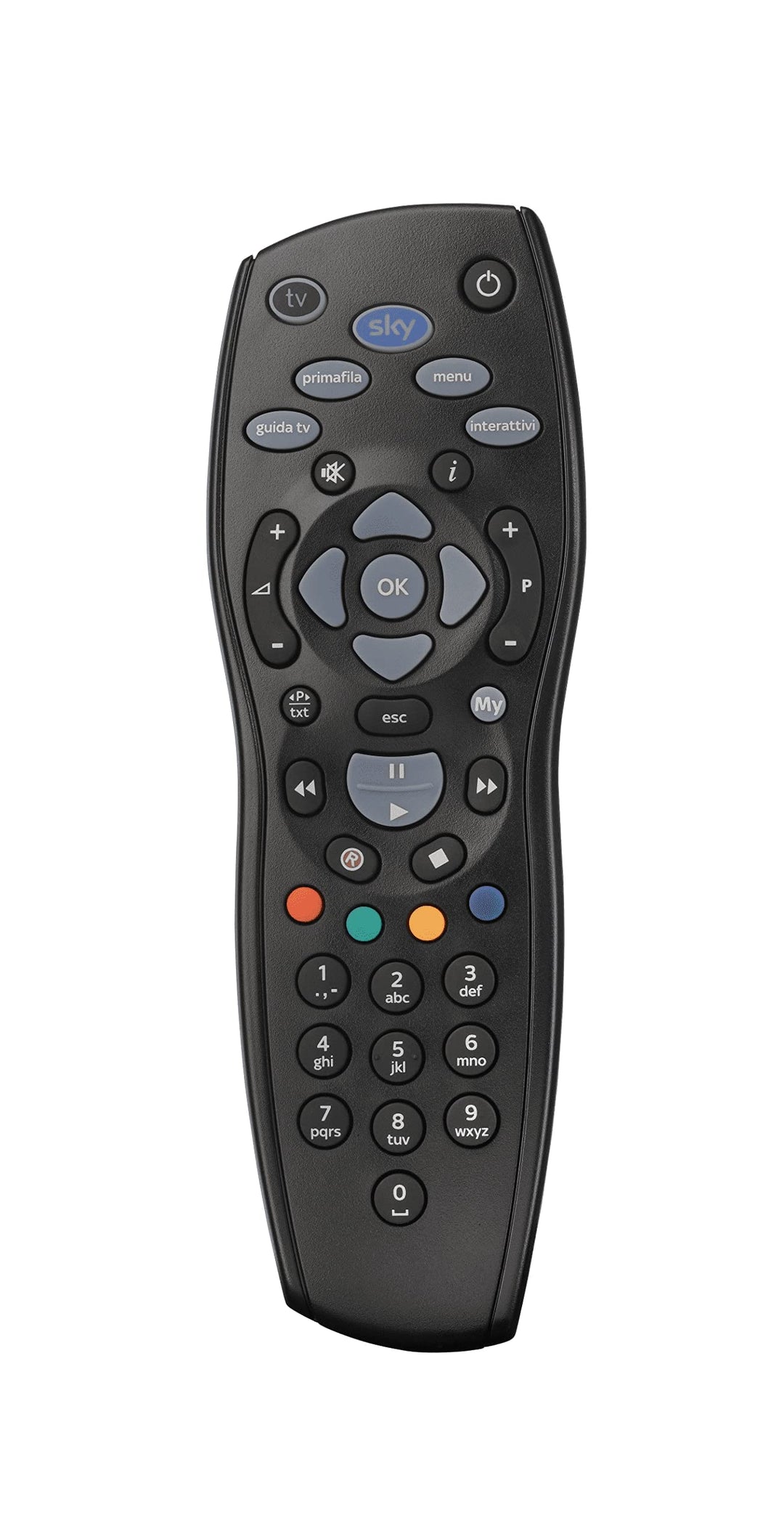One For All Fernbedienung mit 2 Duracell Batterien, funktioniert mit My Sky HD, My Sky und Sky HD De