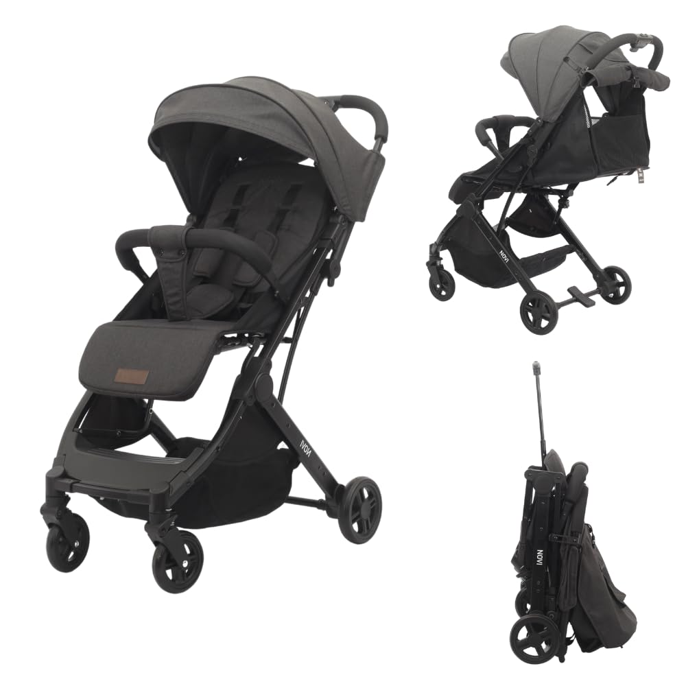 Novi Baby® Travel Go Basic Buggy, Leichter Kinderwagen, kompakter Einhandbuggy, einfach zusammenklap