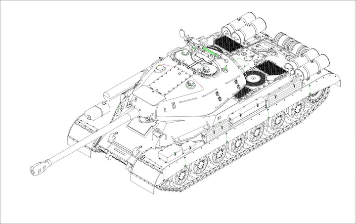 Trumpeter 005573-1/35 JS4 Schwerer Panzer