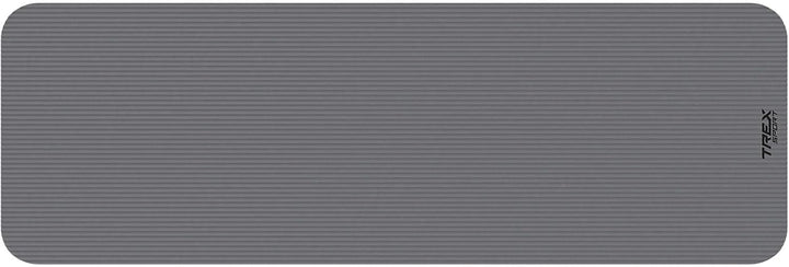 TREX SPORT Gymnastikmatte extra dick und weich | Fitnessmatte 180x60x1cm mit Tragegurt | Yogamatte r
