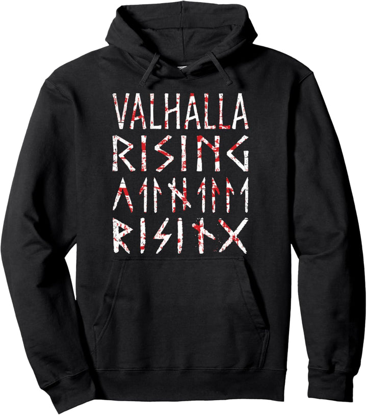 Nordische Runen I Walhalla & Wikinger I Valhalla Rising Pullover Hoodie