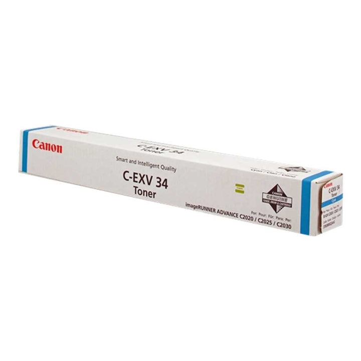 Canon 3783B002 C-EXV 34 Tonerkartusche cyan 19.000 Seiten, Cyan