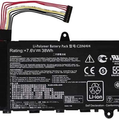 AKKEE C21N1414 Laptop Battery Compatible with Asus EeeBook X205T X205TA X205TA-BING-FD015B F205TA F2