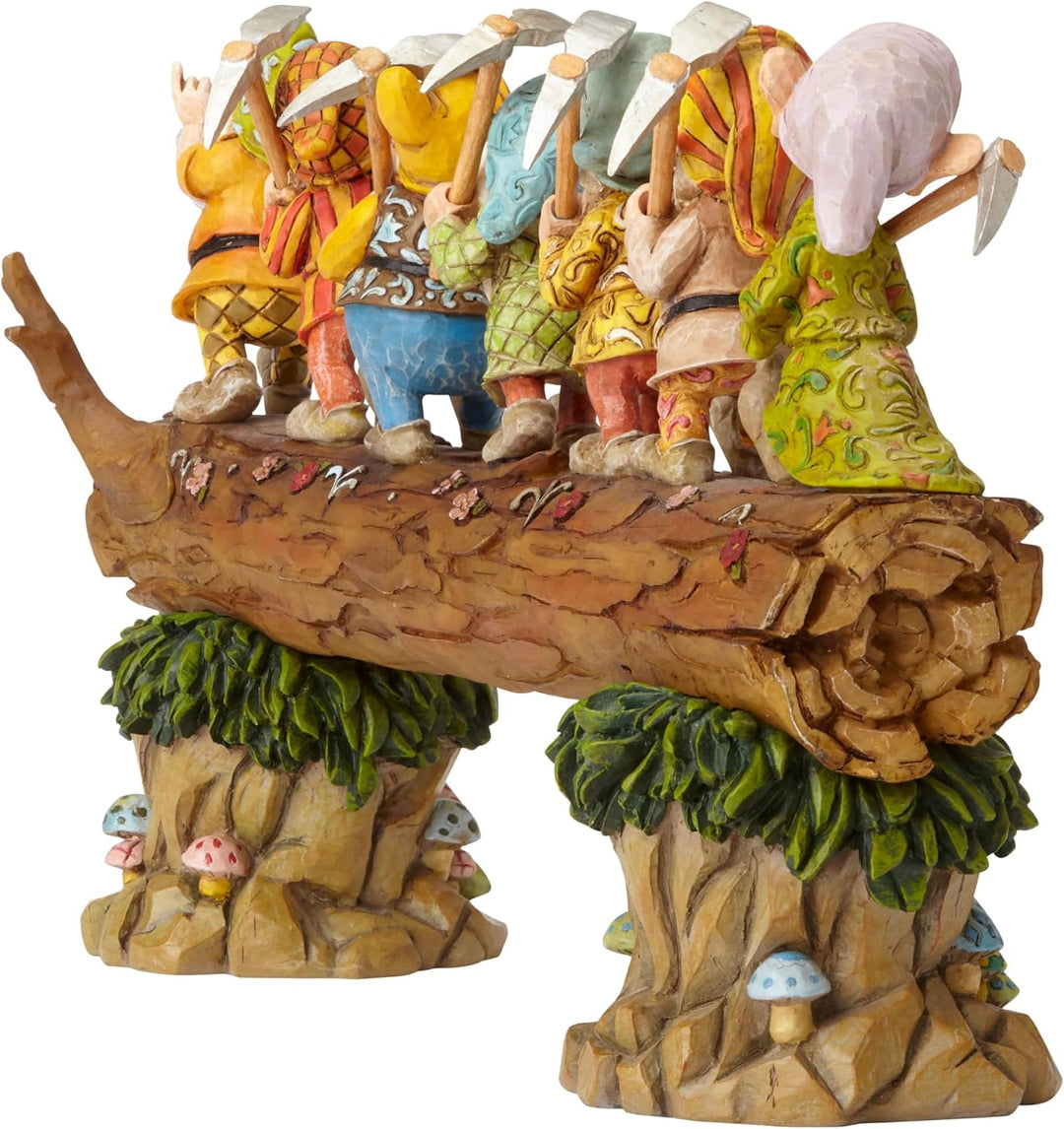 Disney 4005434 Figur Traditions Homeward Bound, 35,6 x 8,9 x 21 cm Sieben Zwerge Cartoon, Sieben Zwe