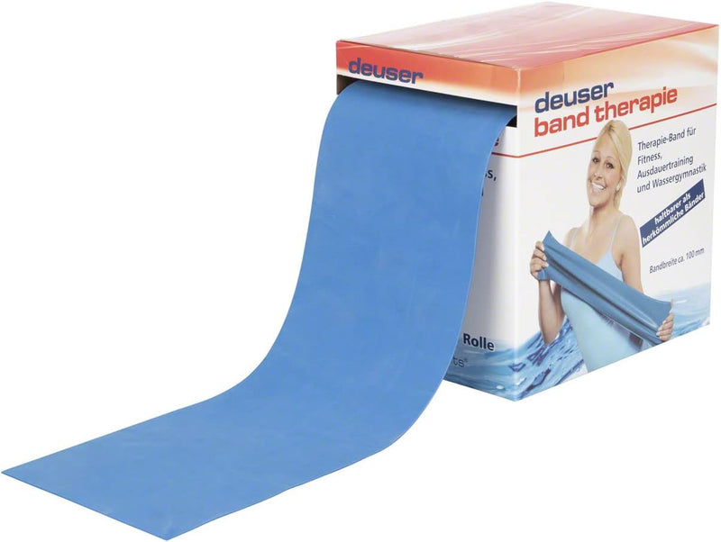 Deuser Band Therapie 20 M Aqua Fitnessband Einheitsgrösse blau, Einheitsgrösse blau