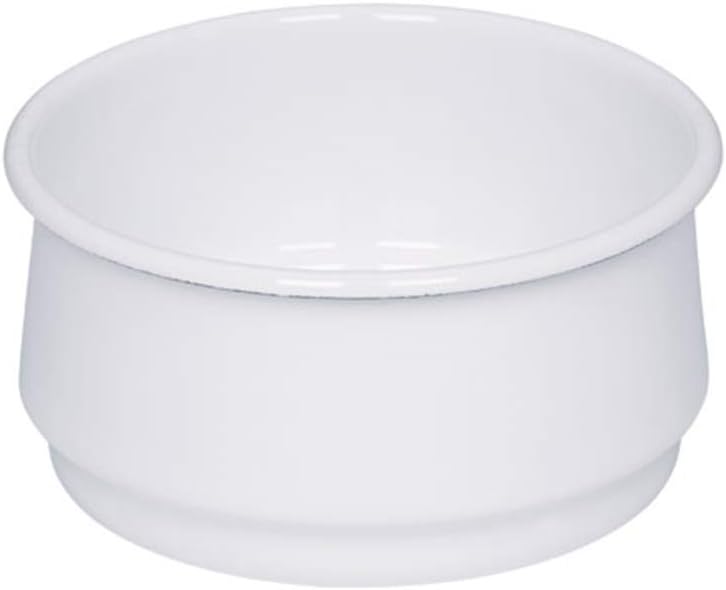 Riess 0332-033 Schale für Essenträger, Höhe 8,2 cm, Inhalt 1 Liter, Weiss, Ersatzteil