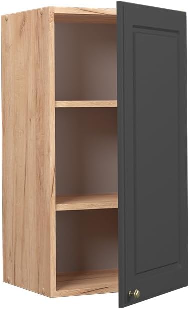 Vicco Hängeschrank Fame-Line, Anthrazit-Gold/Goldkraft Eiche, 40 cm Anthrazit-gold Hängeschrank 40 c
