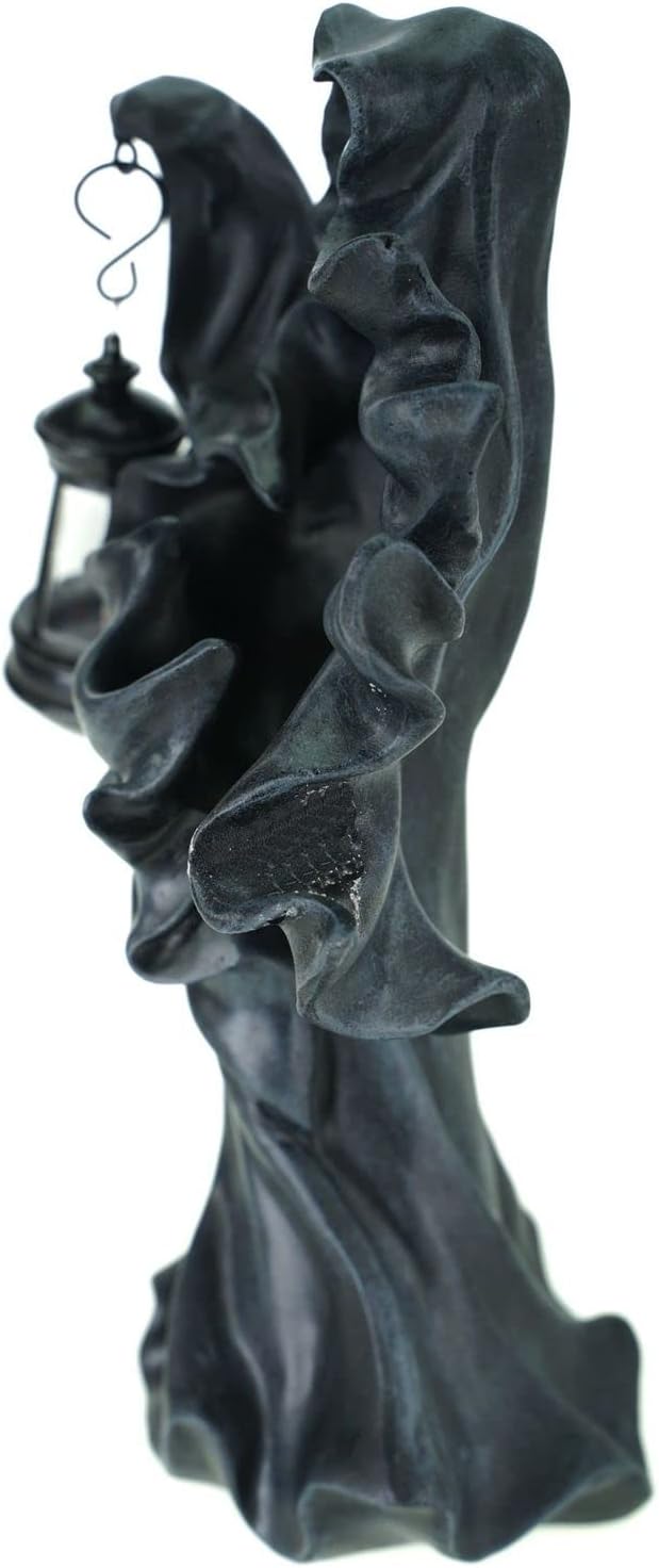VOGLER Joh. Vogler GmbH Dekofigur Grim Reaper mit LED Laterne Figur 27 cm Tod Gothic Skulptur