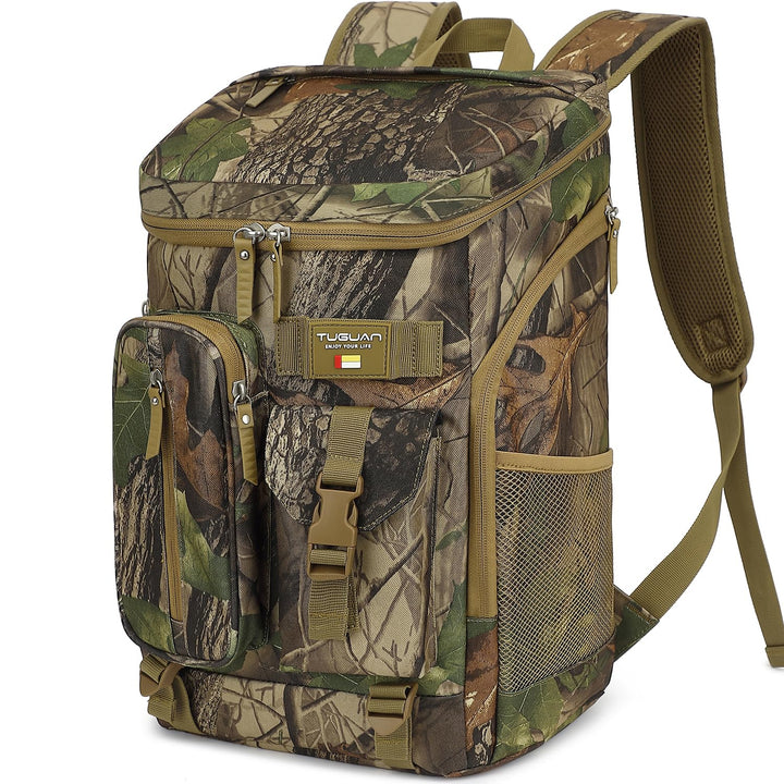TUGUAN Kühlrucksack 30L Gross Kühltasche Picknickrucksack Isolierte Thermo Rucksack für Camping, Wan