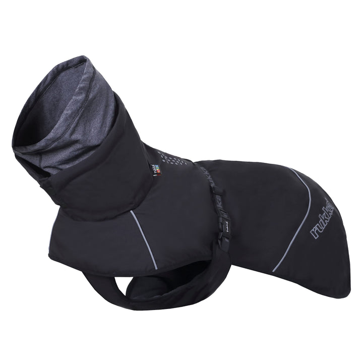 Rukka Pets Warmup Coat Mantel für Hunde Schwarz 55 55 Schwarz, 55 Schwarz