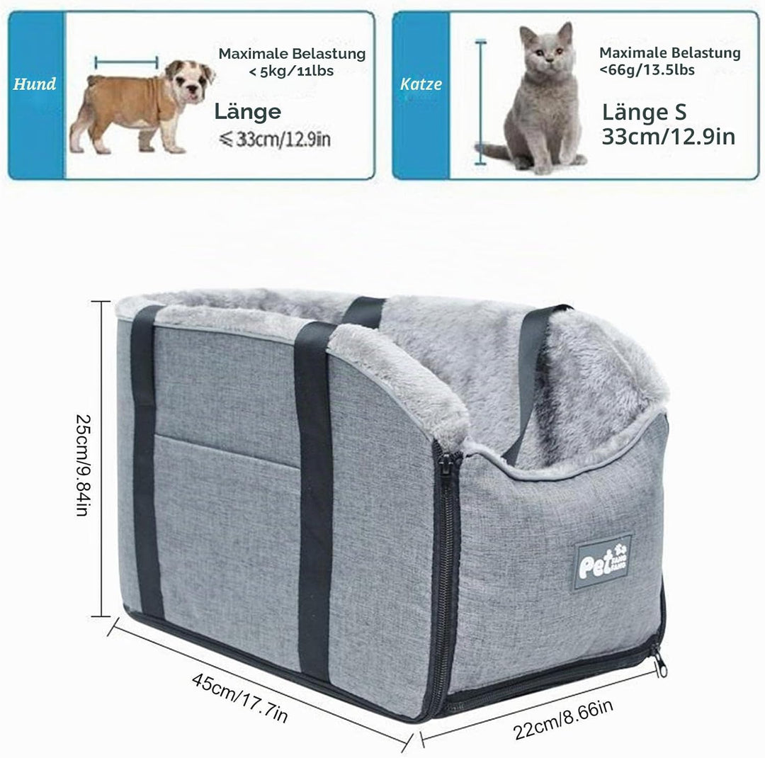 Mittelkonsole Hund Autositz | Armlehne Hund Auto Reisesitz | Wasserdichter Auto Rücksitzbezug Hausti