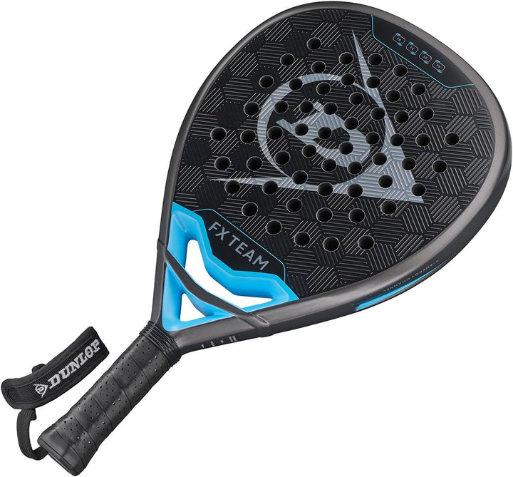 Dunlop FX Padel Schläger – Graphit- und Carbonrahmen – Für Junioren, Anfänger und Fortgeschrittene S