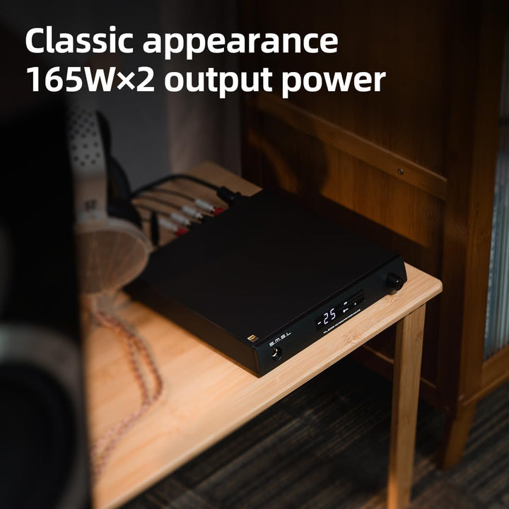 SMSL AL200, Hi-Fi-Verstärker, MA5332MS Stereo-D-Klasse Verstärker-Chip, 165 W Ausgangsleistung, inte