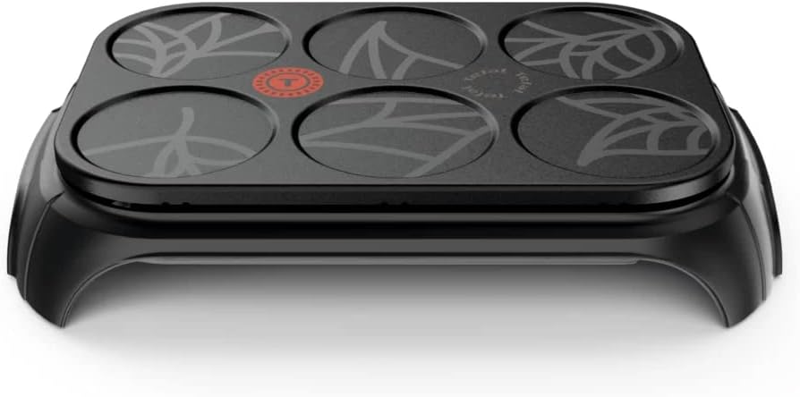 Crêpière électrique Tefal Eco Crep'Party PY55E810 1000 W Noir