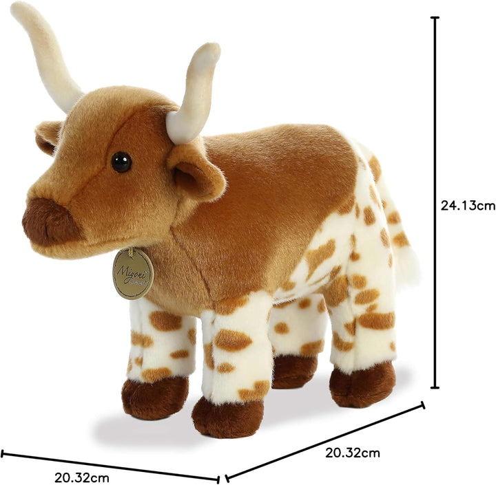 Aurora Longhorn Plush, Brown