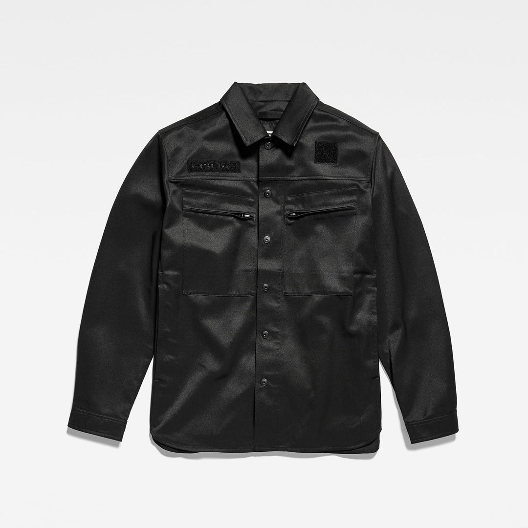 G-STAR RAW Herren Rf Service Overshirts XXS Schwarz (Dk Black D22933-c657-6484), XXS Schwarz (Dk Bla