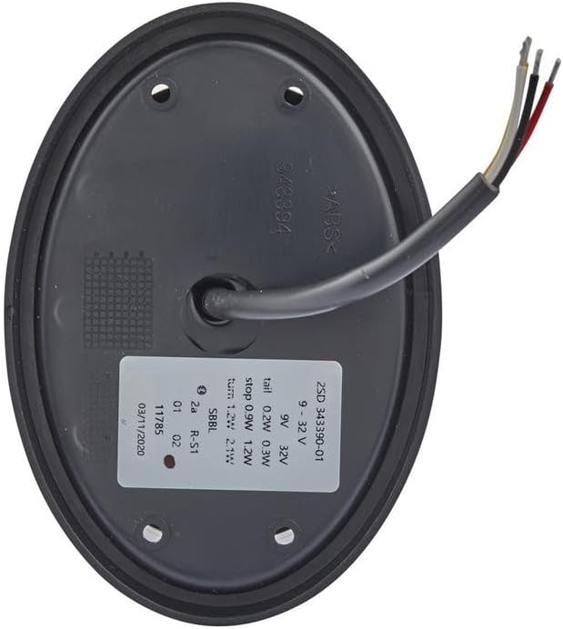 HELLA - Heckleuchte - Agroluna - LED - 24/12V - Anbau/Schraubanschluss - Lichtscheibenfarbe: glaskla